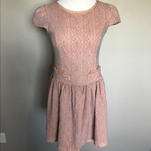 Vintage 90s Fit & Flare Mini Dress - Picture 3 of 8